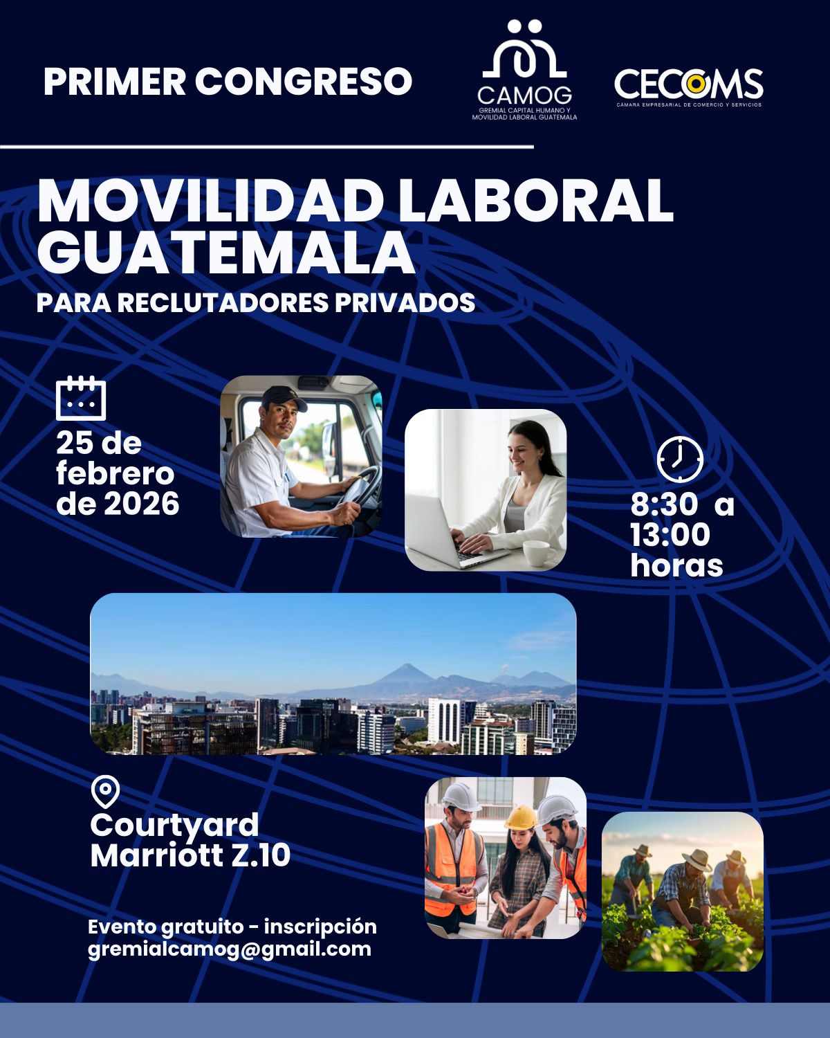 Guatemala abre el diálogo sobre Movilidad Laboral a través del Primer Congreso de Movilidad Laboral para Reclutadores Privados